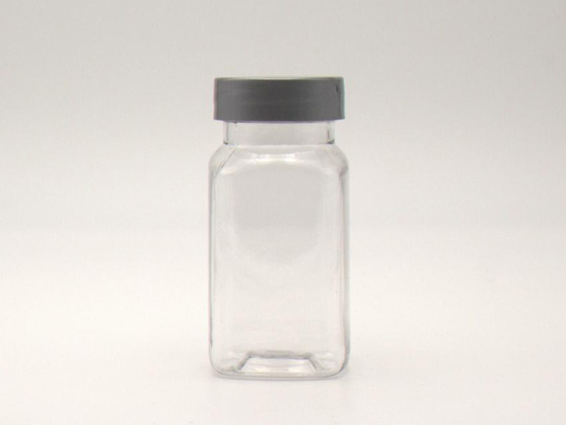 方形透明旋盖瓶